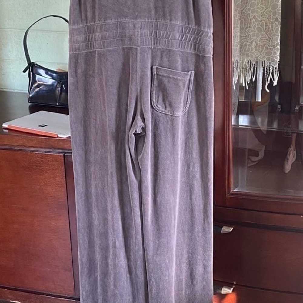 Vintage Juicy Couture Grey Velour Jumpsuit Extra … - image 4