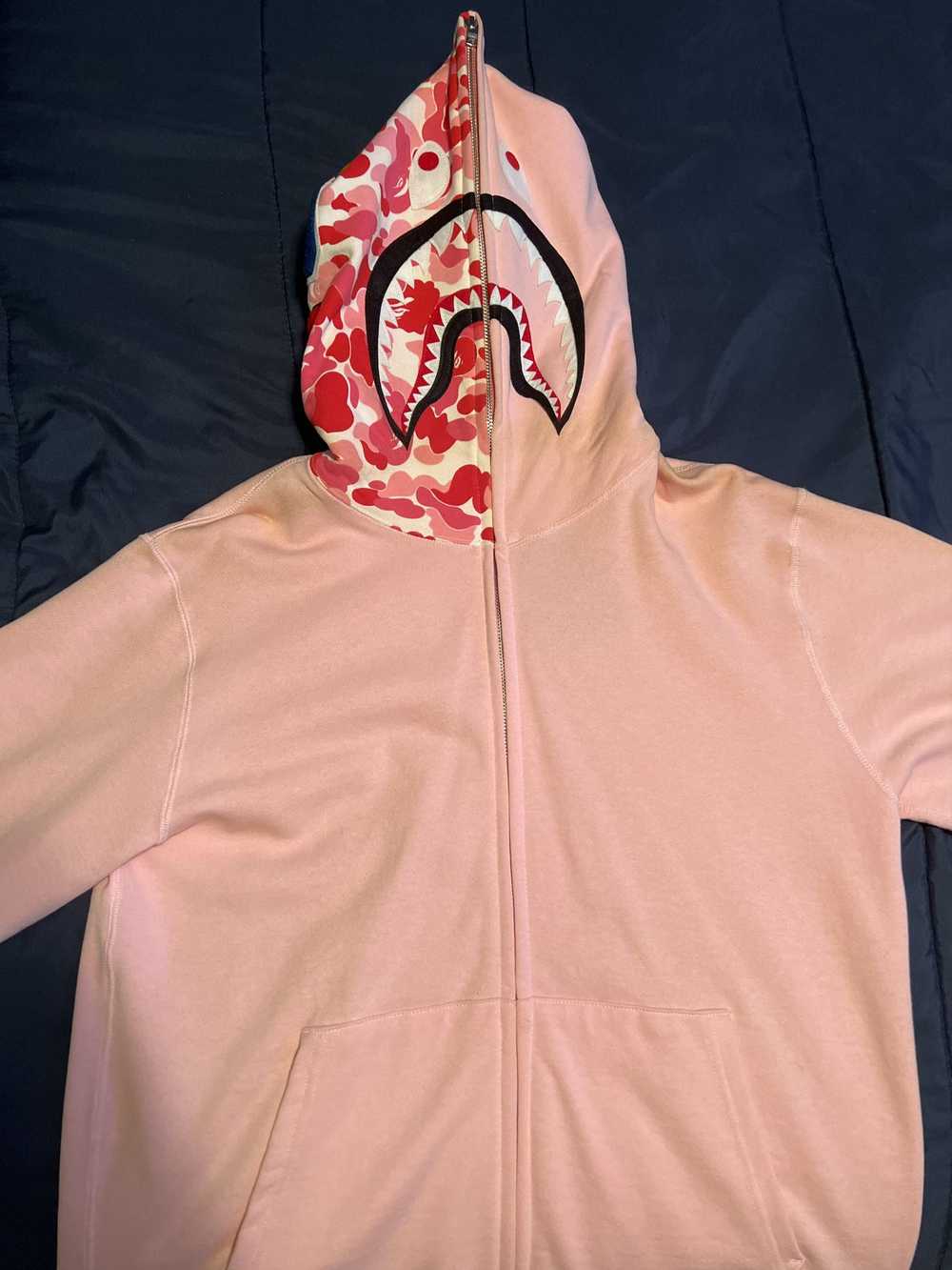 Bape ABC CAMO SHARK FULL ZIP HOODIE - image 1