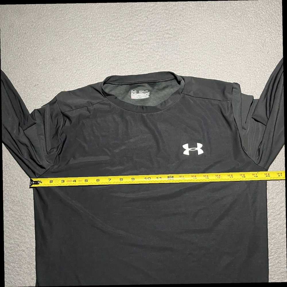 Under Armour Mens XXL Black Heatgear Lightweight … - image 4