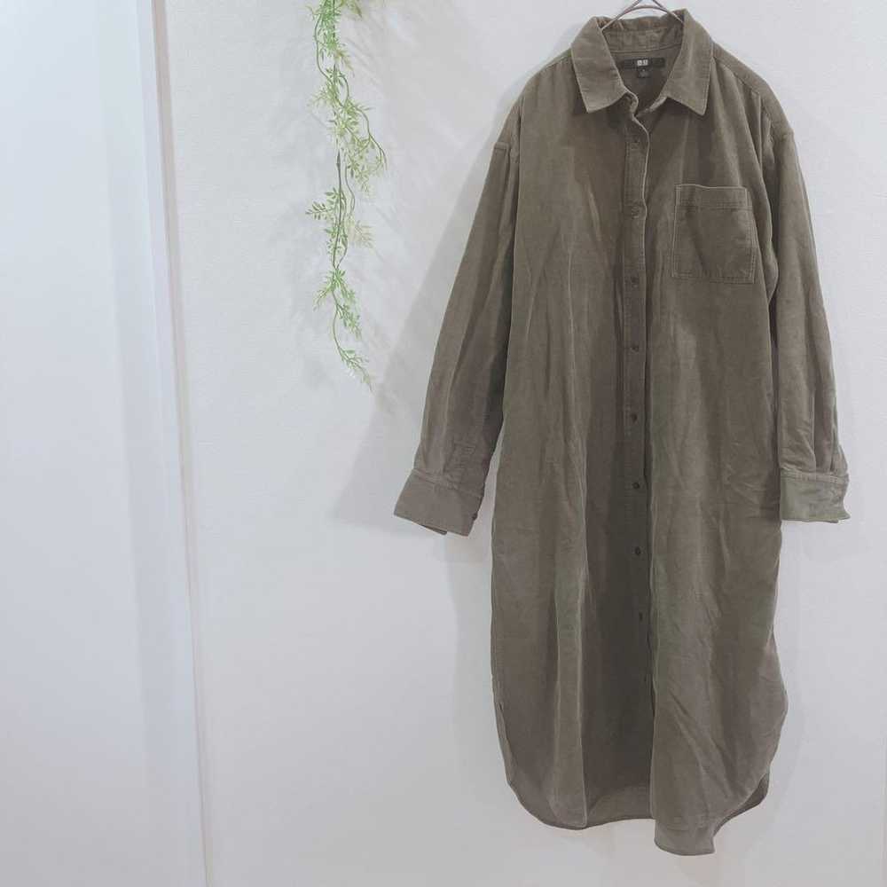 【Uniqlo】Corduroy Long Shirt, Long Sleeve, Small S… - image 1