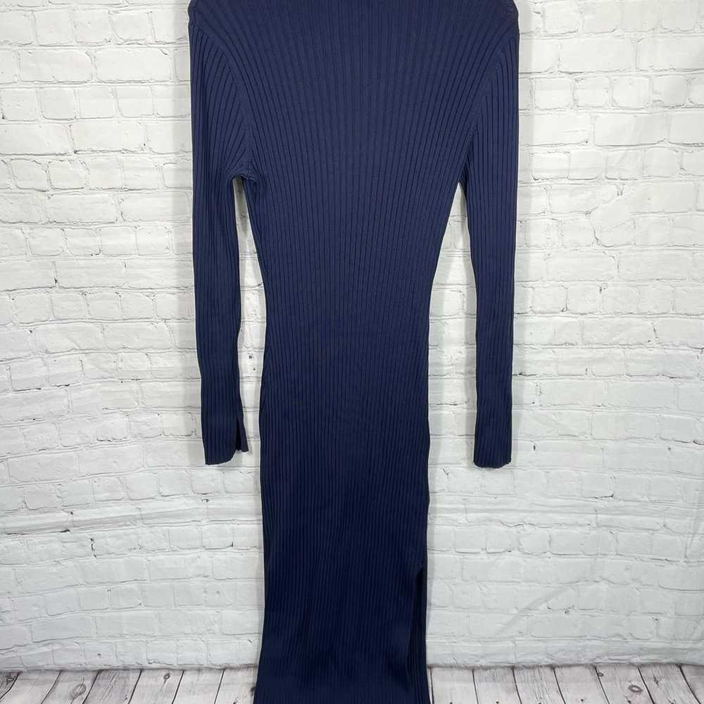 BCBGMaxAzria Sonja Long Sleeve Midi Ribbed Sweate… - image 3