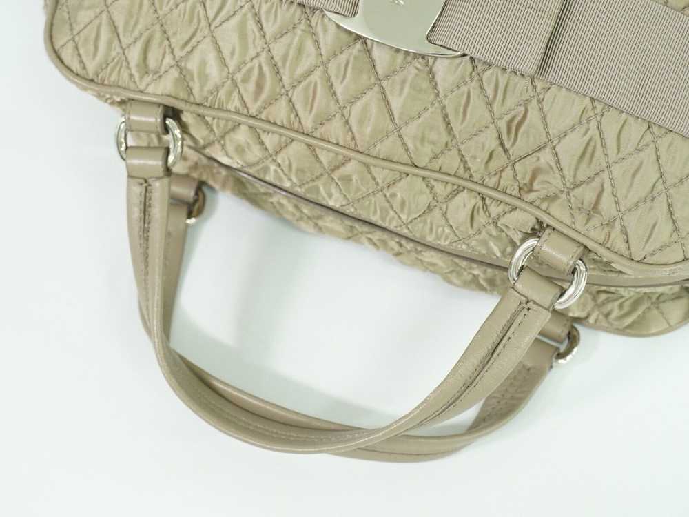 Salvatore Ferragamo Vara Beige Synthetic Tote Bag… - image 4