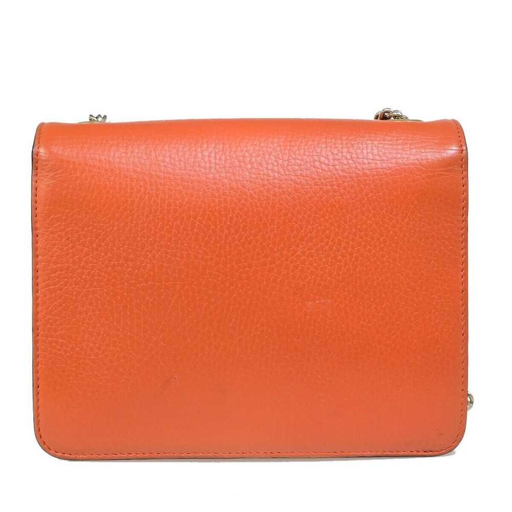 Gucci Interlocking G Orange Leather Shoulder Bag … - image 2