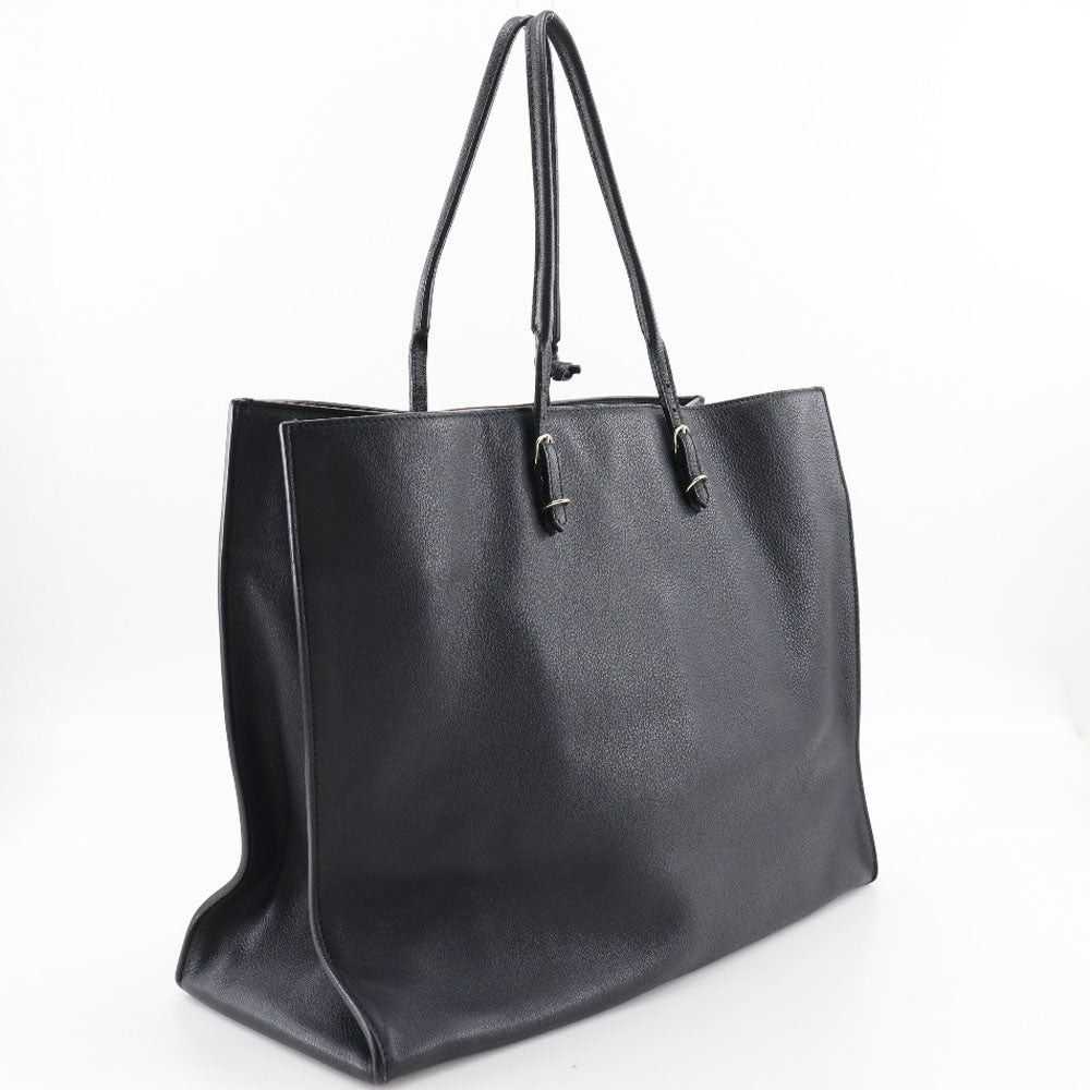 Balenciaga Papier Black Leather Tote Bag (Pre-Own… - image 4