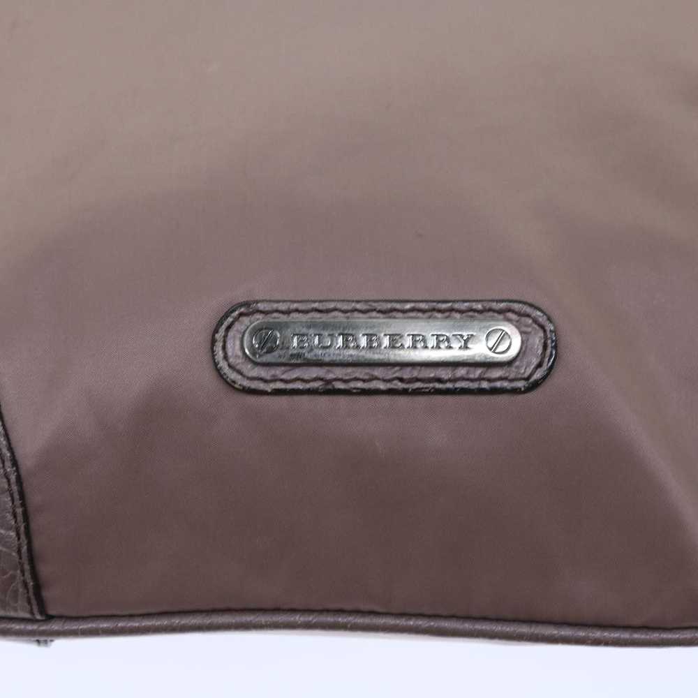 Burberry Purple Canvas Shoulder Bag (Pre-Owned) - image 7