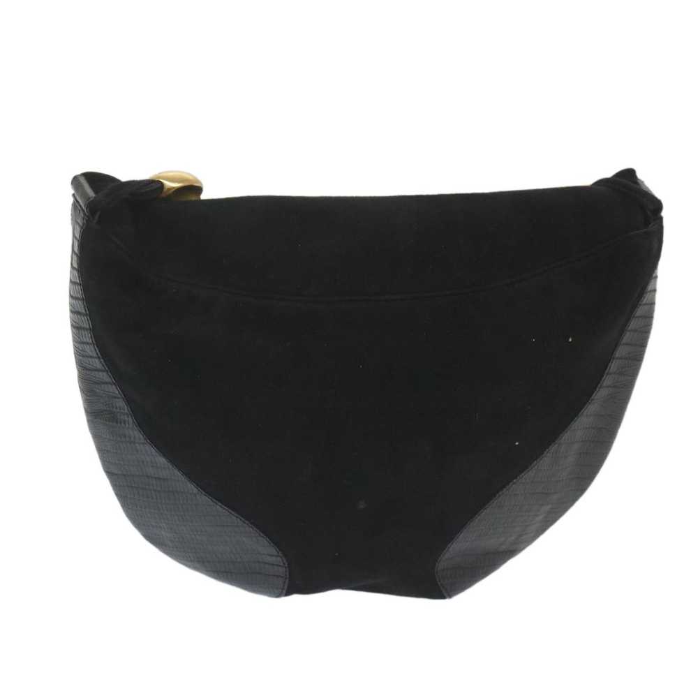 Bally Black Suede Shoulder Bag (Pre-Owned) - image 10