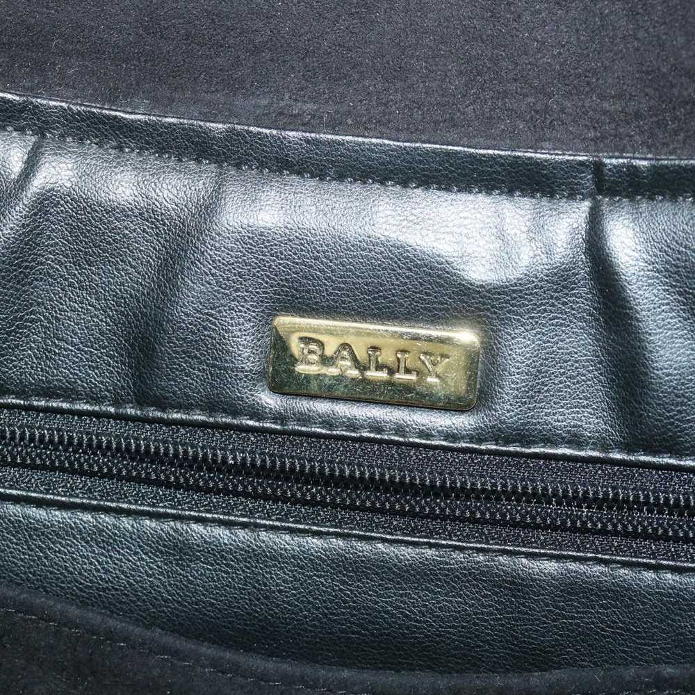 Bally Black Suede Shoulder Bag (Pre-Owned) - image 9