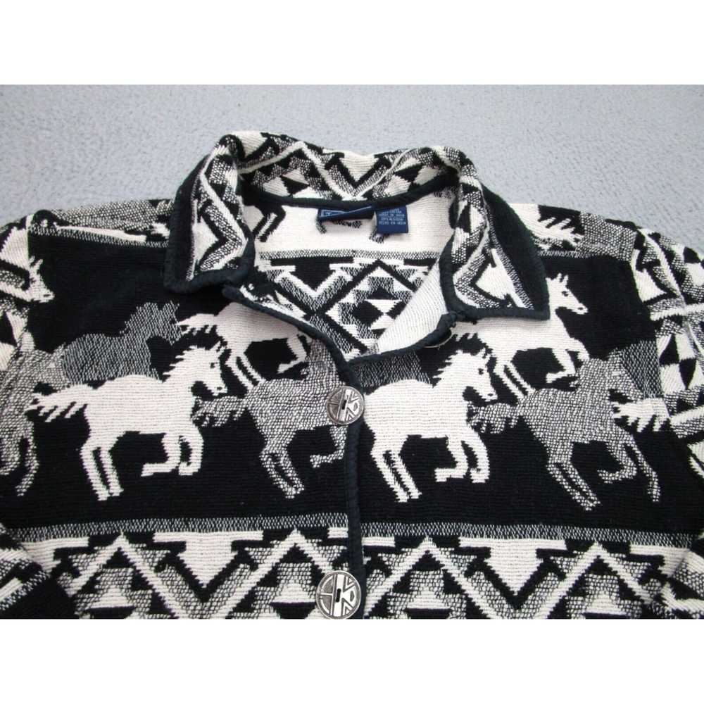 Vintage Western Horses Aztec Geometric Cowgirl Ta… - image 2