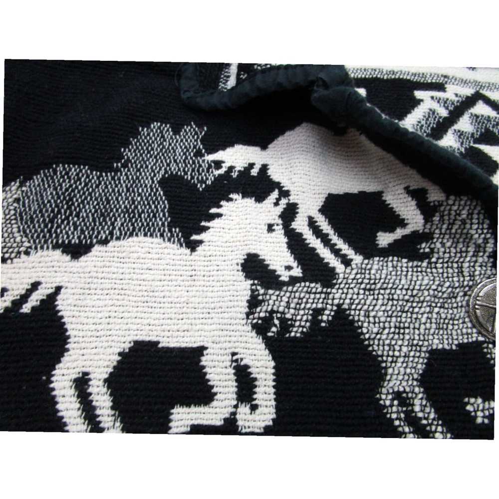 Vintage Western Horses Aztec Geometric Cowgirl Ta… - image 4