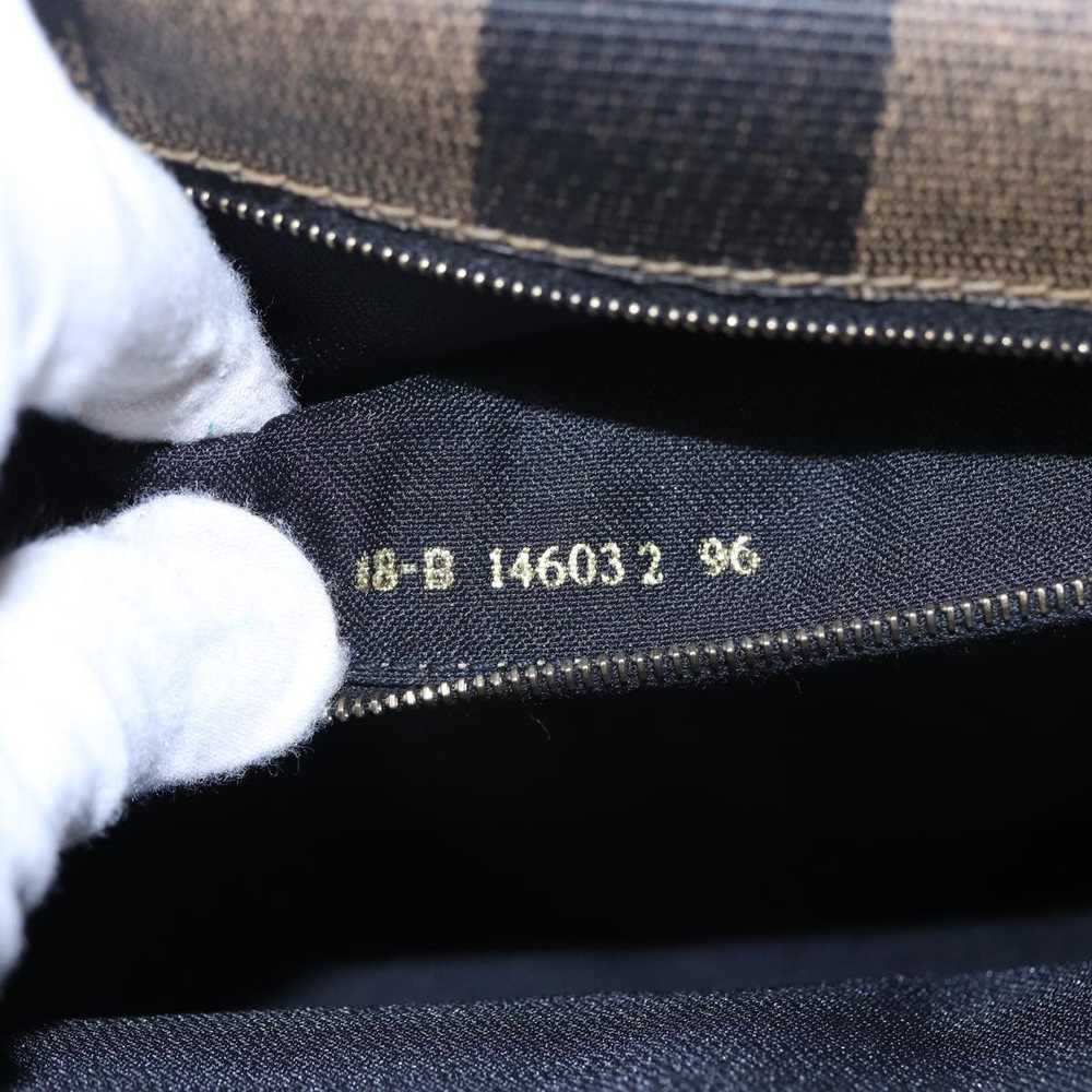 Fendi Pecan Brown Canvas Handbag (Pre-Owned) - image 6