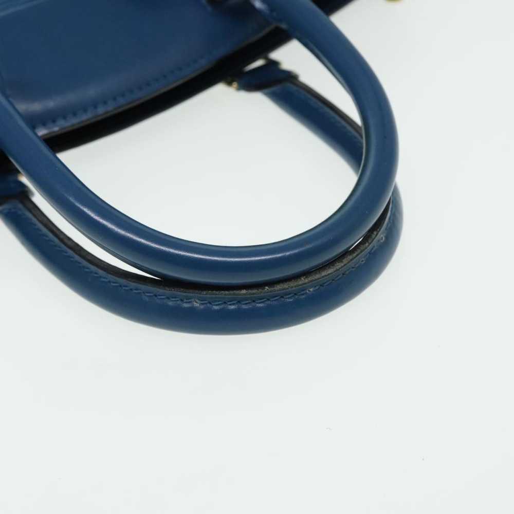 Louis Vuitton Riviera Blue Leather Handbag (Pre-O… - image 11