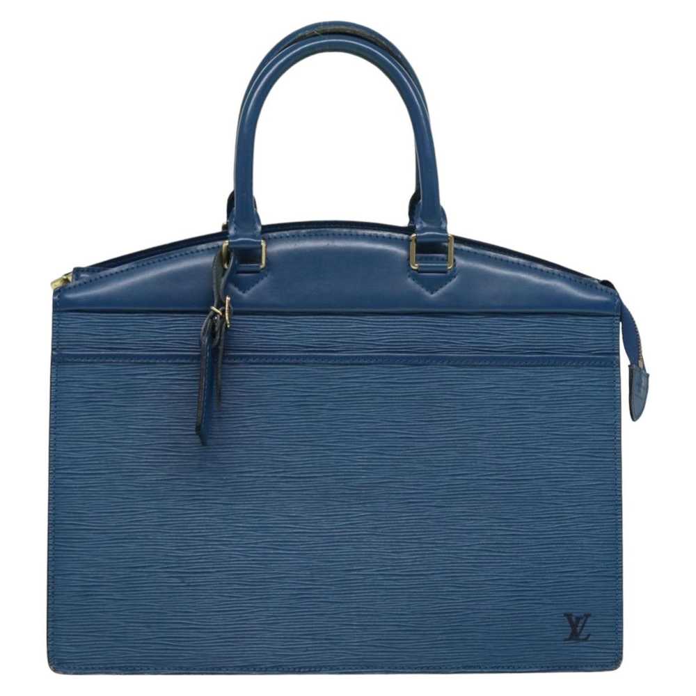 Louis Vuitton Riviera Blue Leather Handbag (Pre-O… - image 1