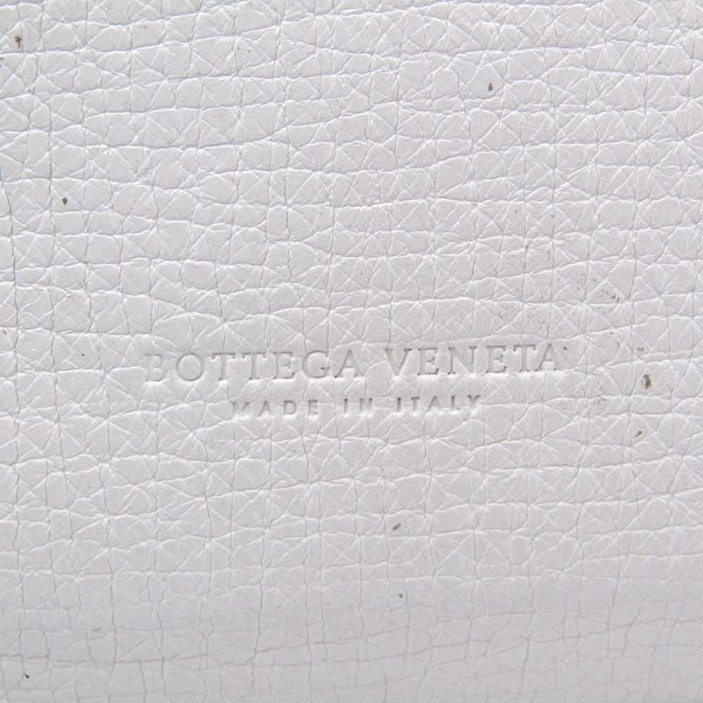 Bottega Veneta Palmerato White Leather Wallet (Pr… - image 4