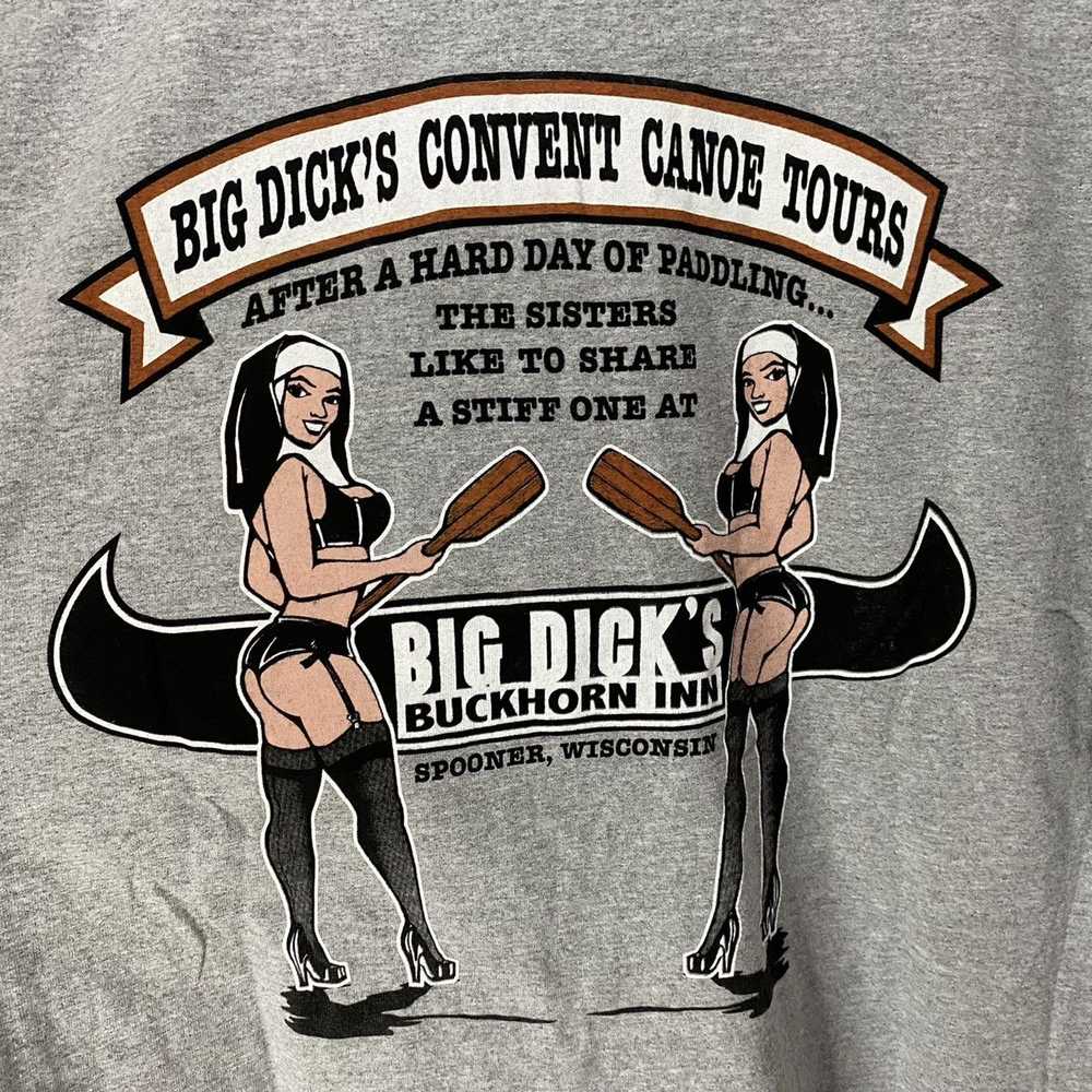 Big John × Vintage Vintage Big Dicks Canoe Tours … - image 4