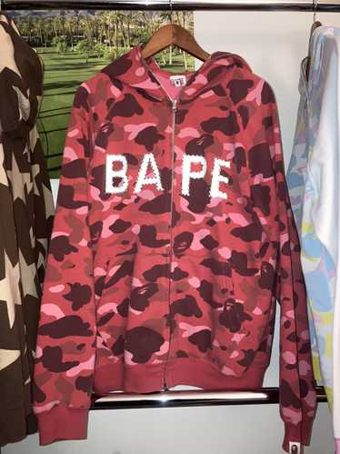 Bape × Nigo × Swarovski Bape Red Camo Swarovski Fu