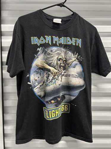 Band Tees × Iron Maiden Iron Maiden flight 666 tee