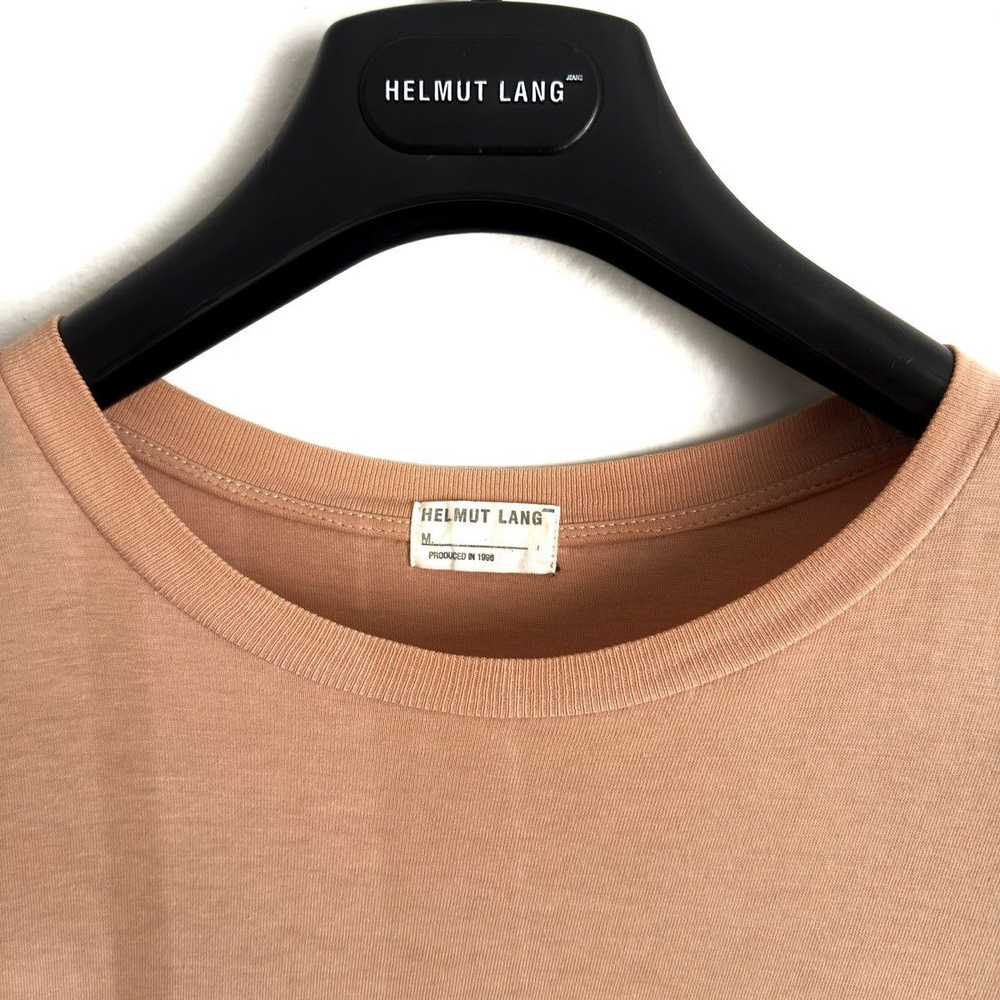 Helmut Lang HELMUT LANG 1996 BACK LOGO T-SHIRT - image 2