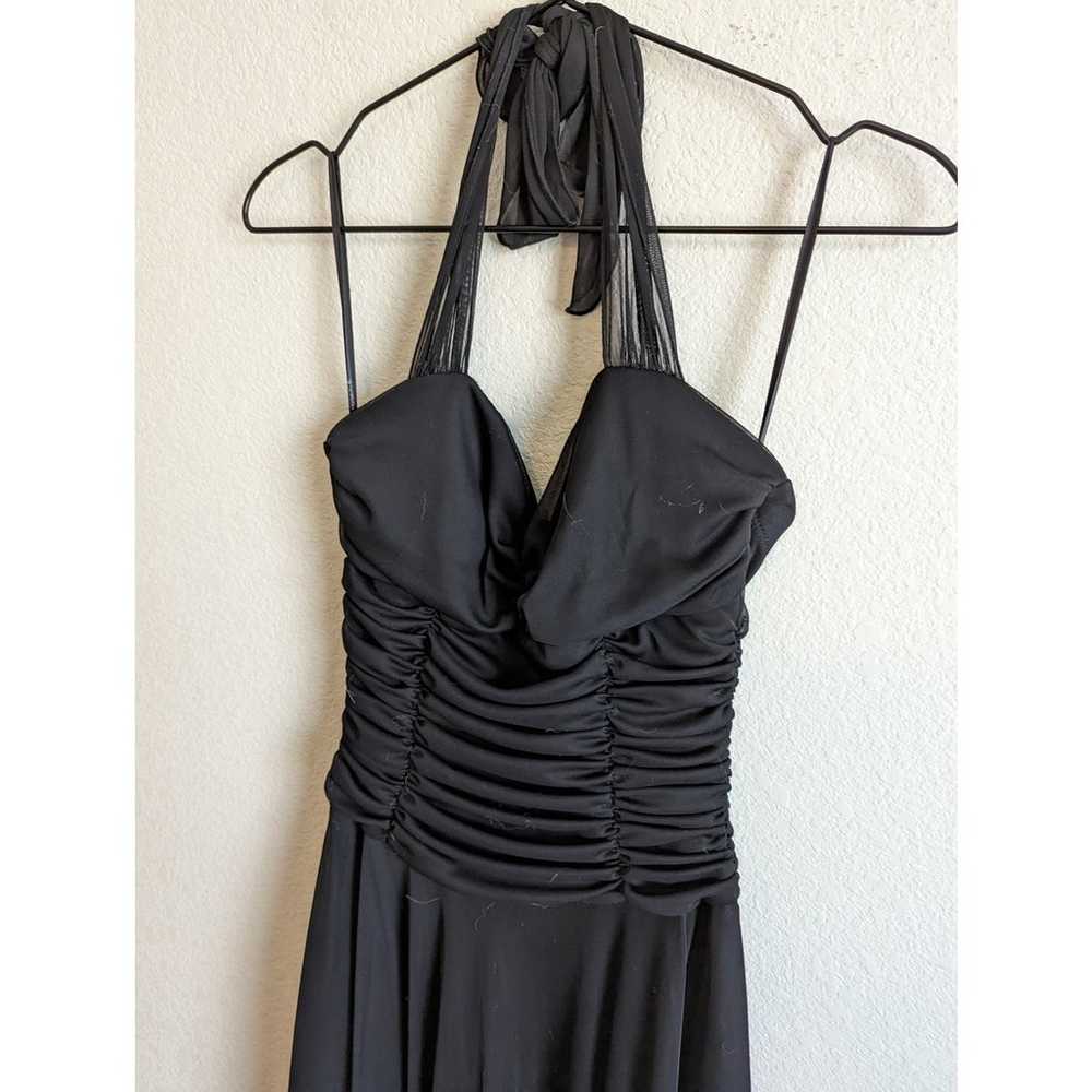 Vintage Y2K My Michelle Womens Sz M Midi Halter F… - image 3