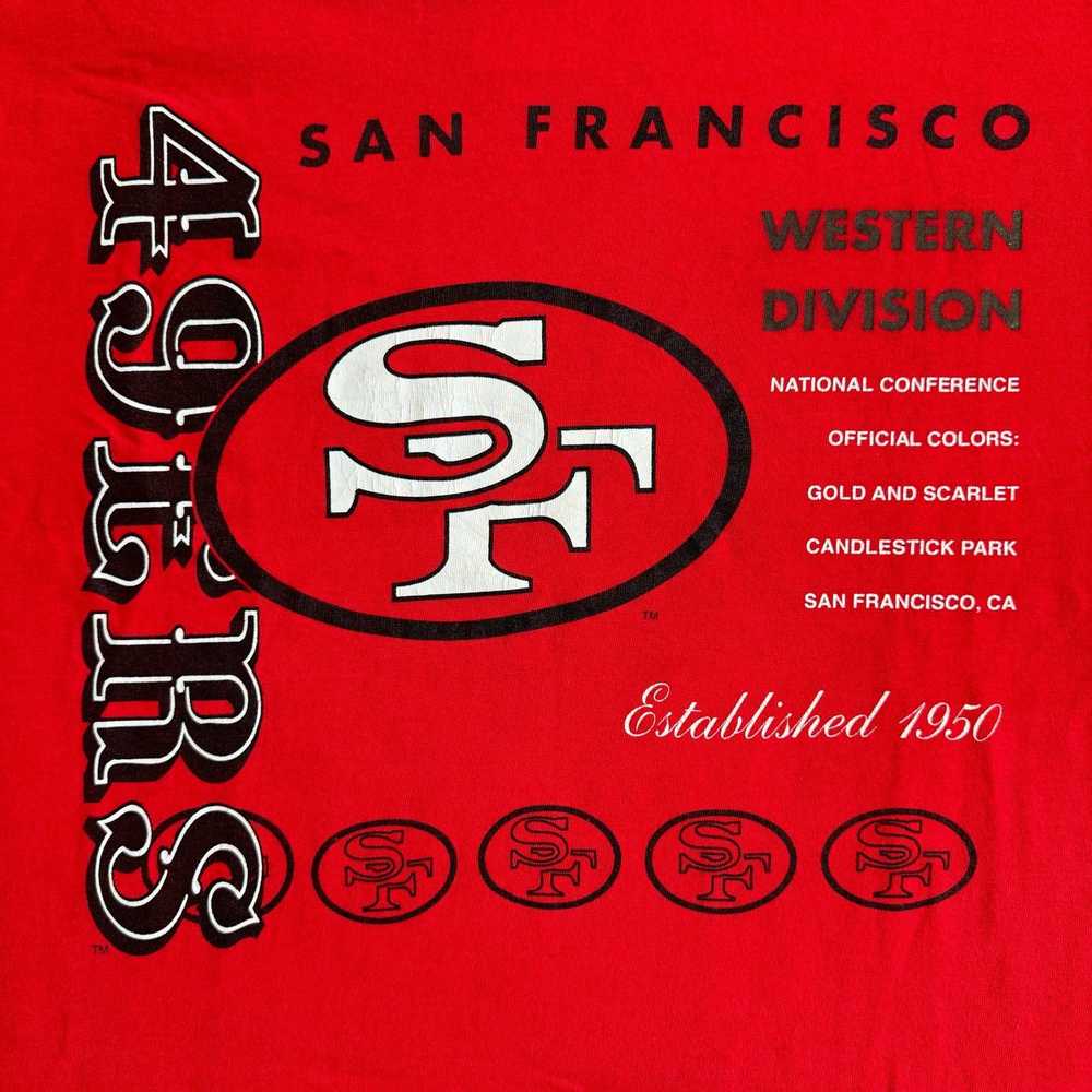 NFL Vintage San Francisco 49ers Western Divison T… - image 2