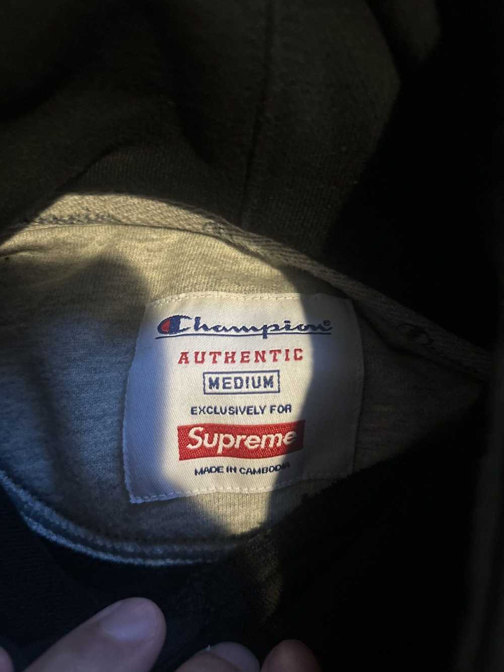 Champion × Supreme Supreme Champion embroidered h… - image 4