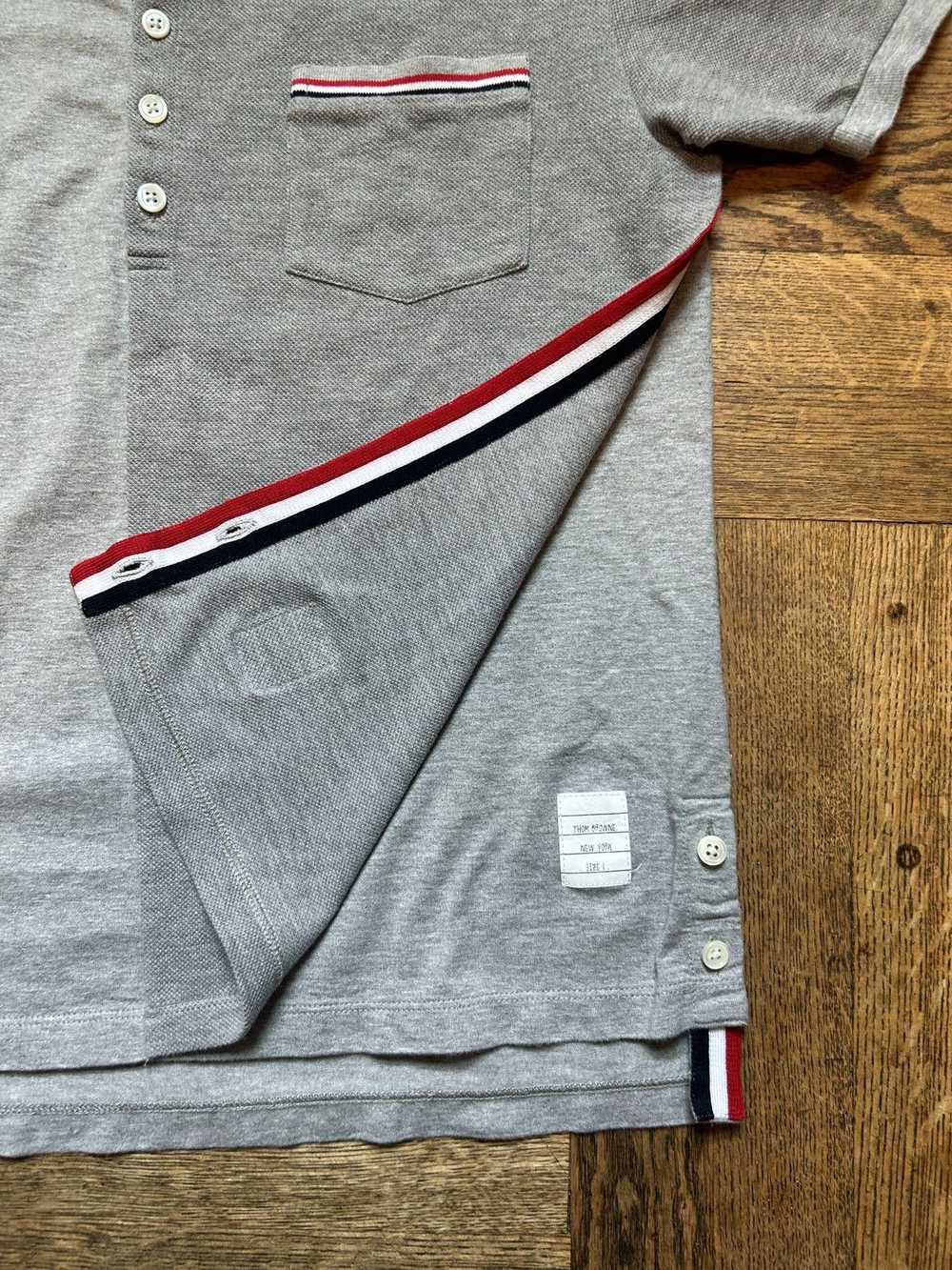 Thom Browne Sample Half Polo Tee - image 4