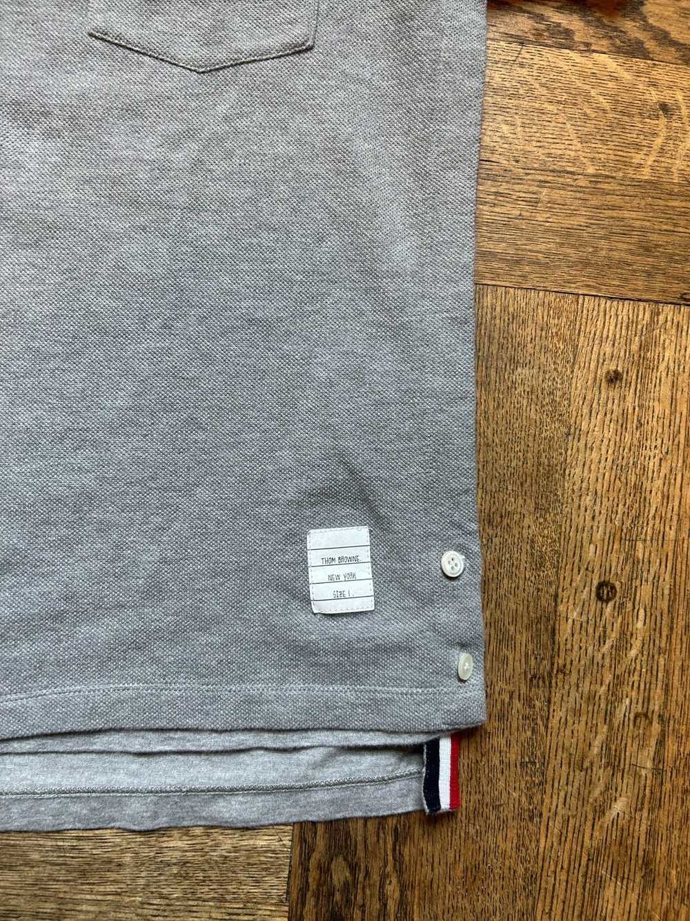 Thom Browne Sample Half Polo Tee - image 5