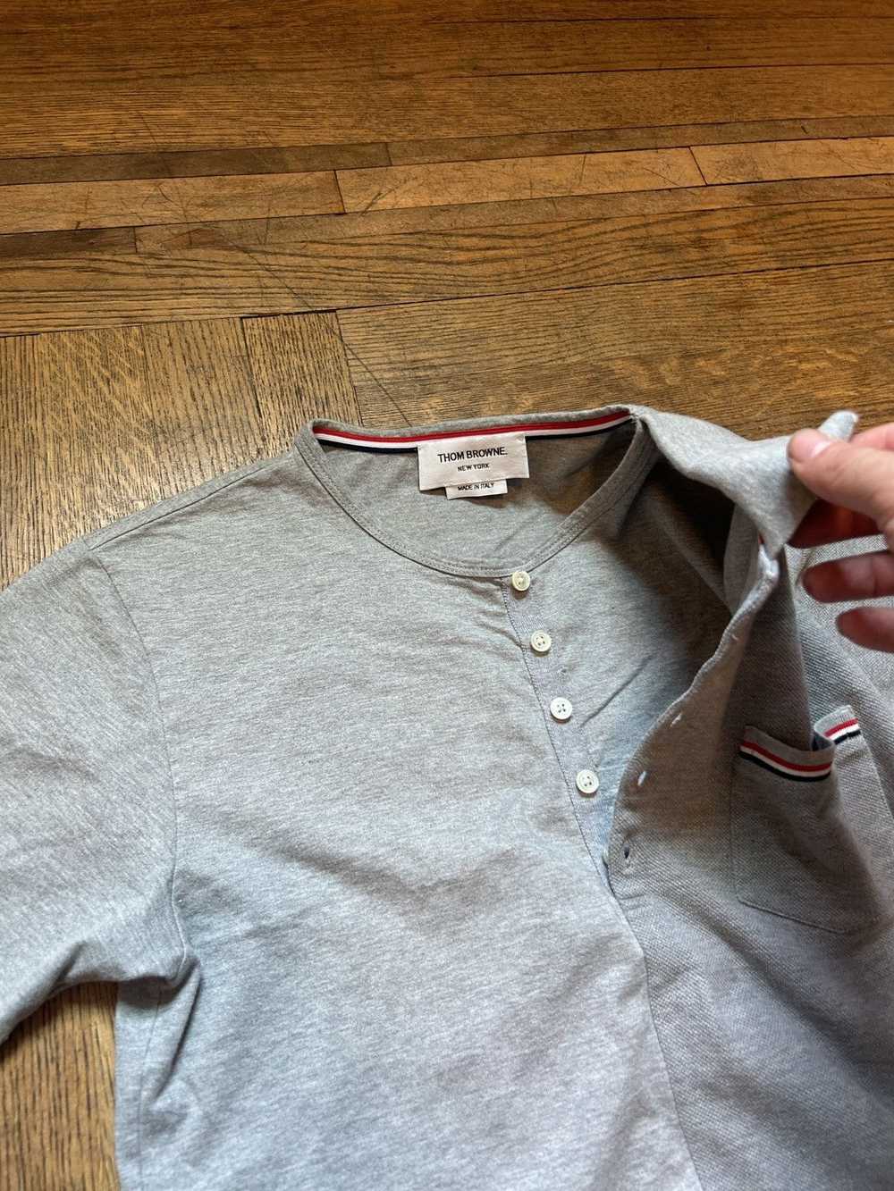 Thom Browne Sample Half Polo Tee - image 6