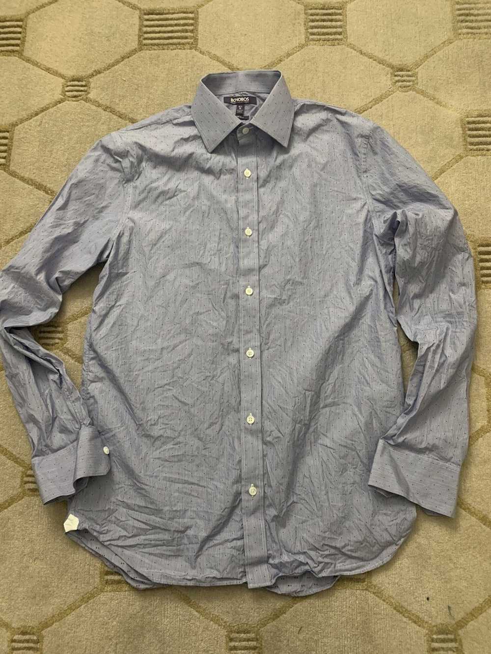 Bonobos Italian Standard Fit Dress Shirt Size 15.… - image 1