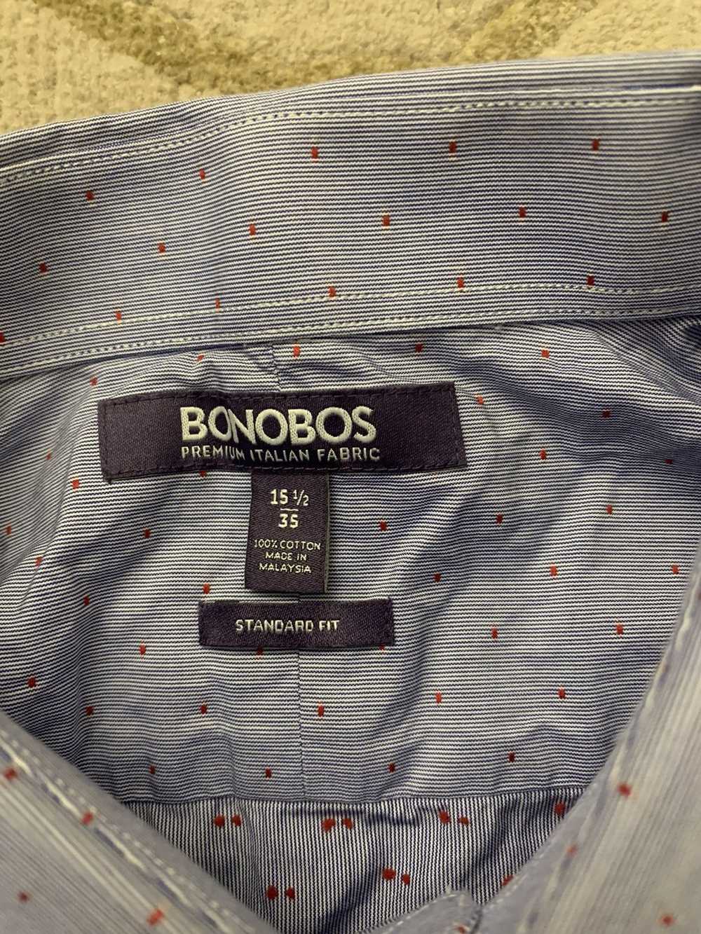 Bonobos Italian Standard Fit Dress Shirt Size 15.… - image 4