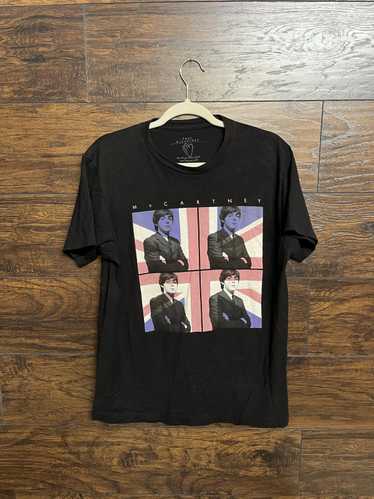 Designer PAUL Mccartney 2014 Tour Tee - Union Jack