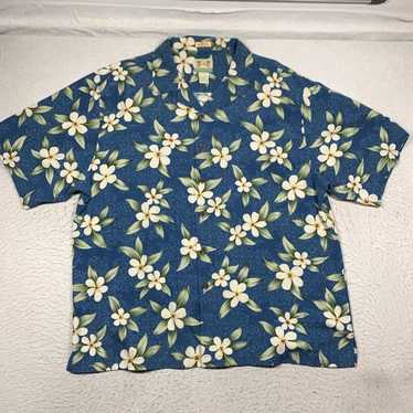 Reyn Spooner Reyn Spooner Shirt Mens XL Blue Flora