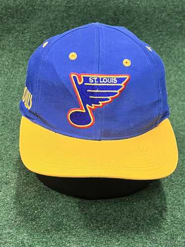 NHL × Snap Back × Vintage 90s St Louis Blues Snap… - image 1