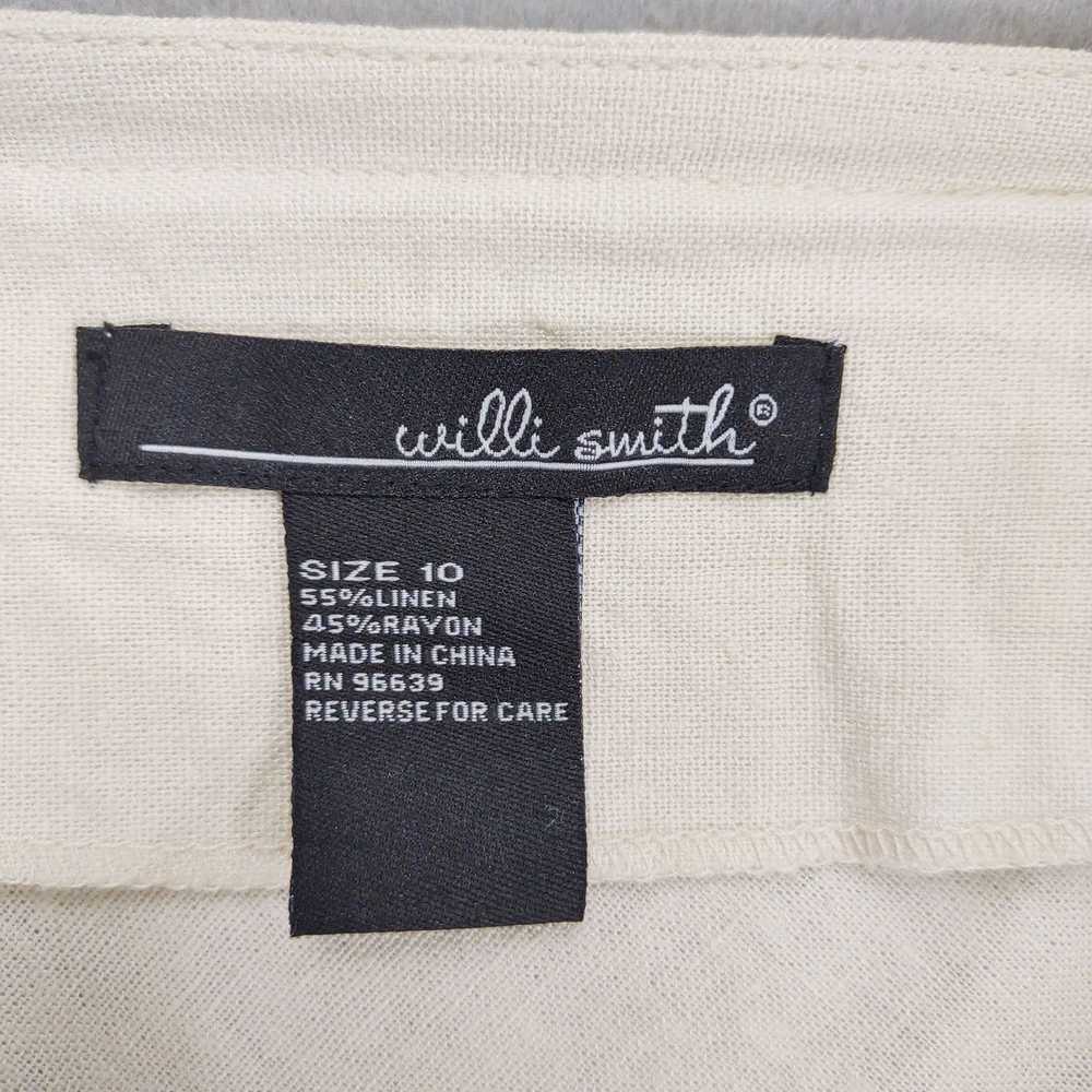 Willi Smith Willi Smith Women's 10 Linen/Rayon Be… - image 4