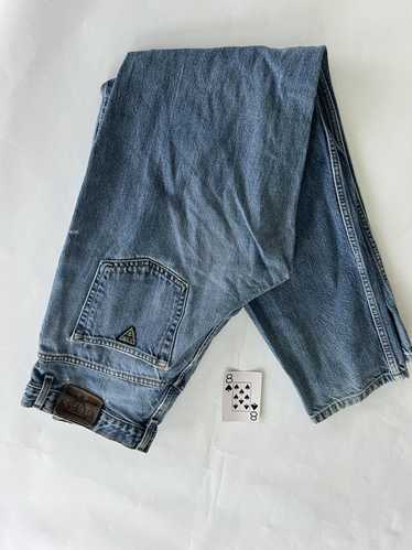 Guess × Vintage Vintage Guess Jeans Blue Denim St… - image 1