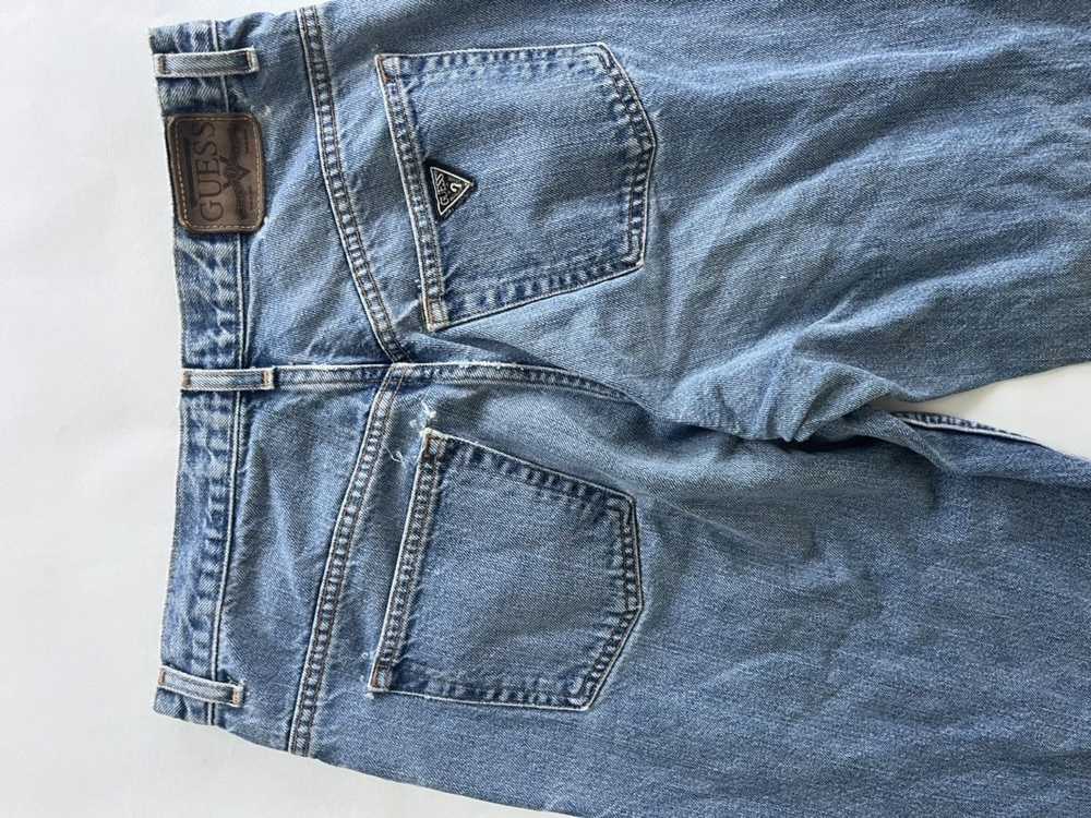 Guess × Vintage Vintage Guess Jeans Blue Denim St… - image 3