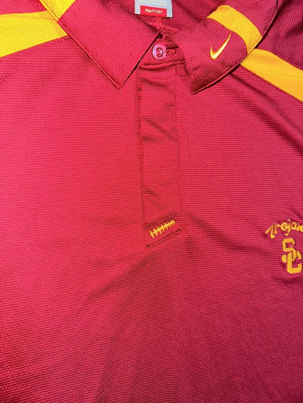 Ncaa × Nike × Vintage Vintage USC Trojans Nike po… - image 2