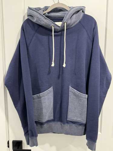 Aime Leon Dore Two-tone Patch Pocket Hoodie - image 1