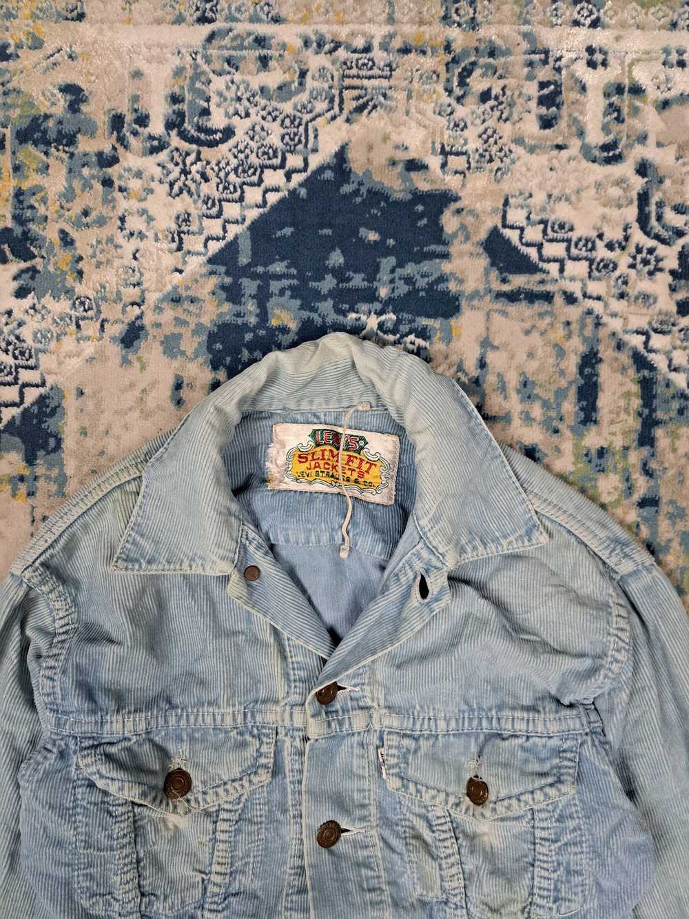 Distressed Denim × Levi's × Vintage Vintage 60s L… - image 2