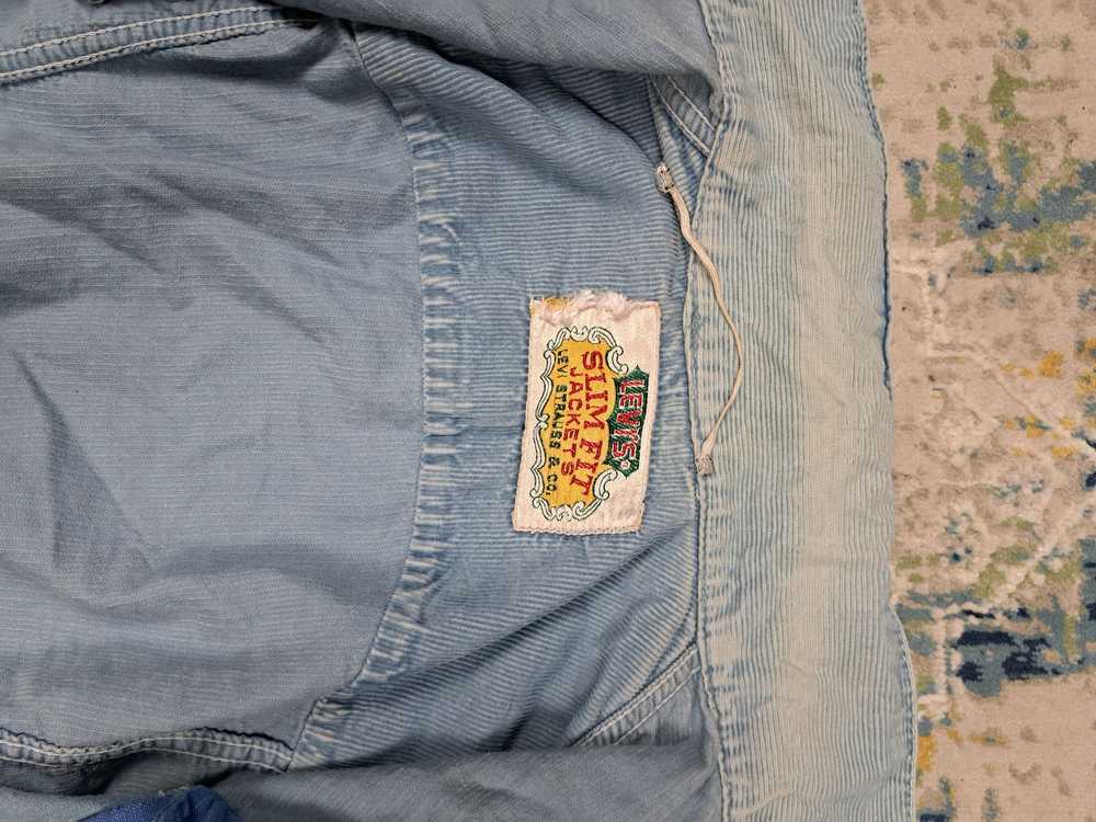 Distressed Denim × Levi's × Vintage Vintage 60s L… - image 3