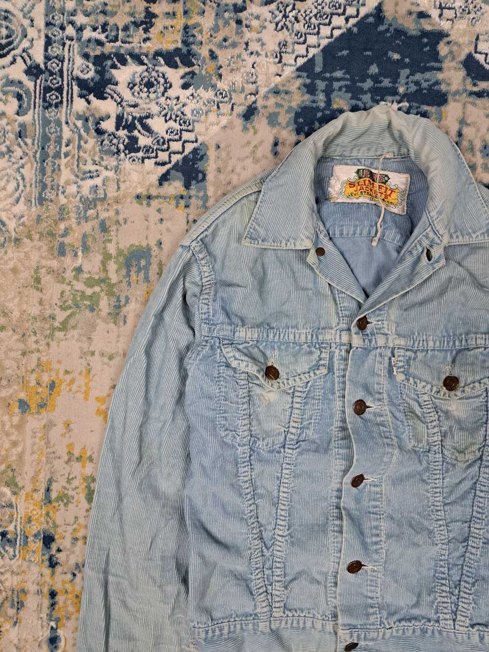 Distressed Denim × Levi's × Vintage Vintage 60s L… - image 7