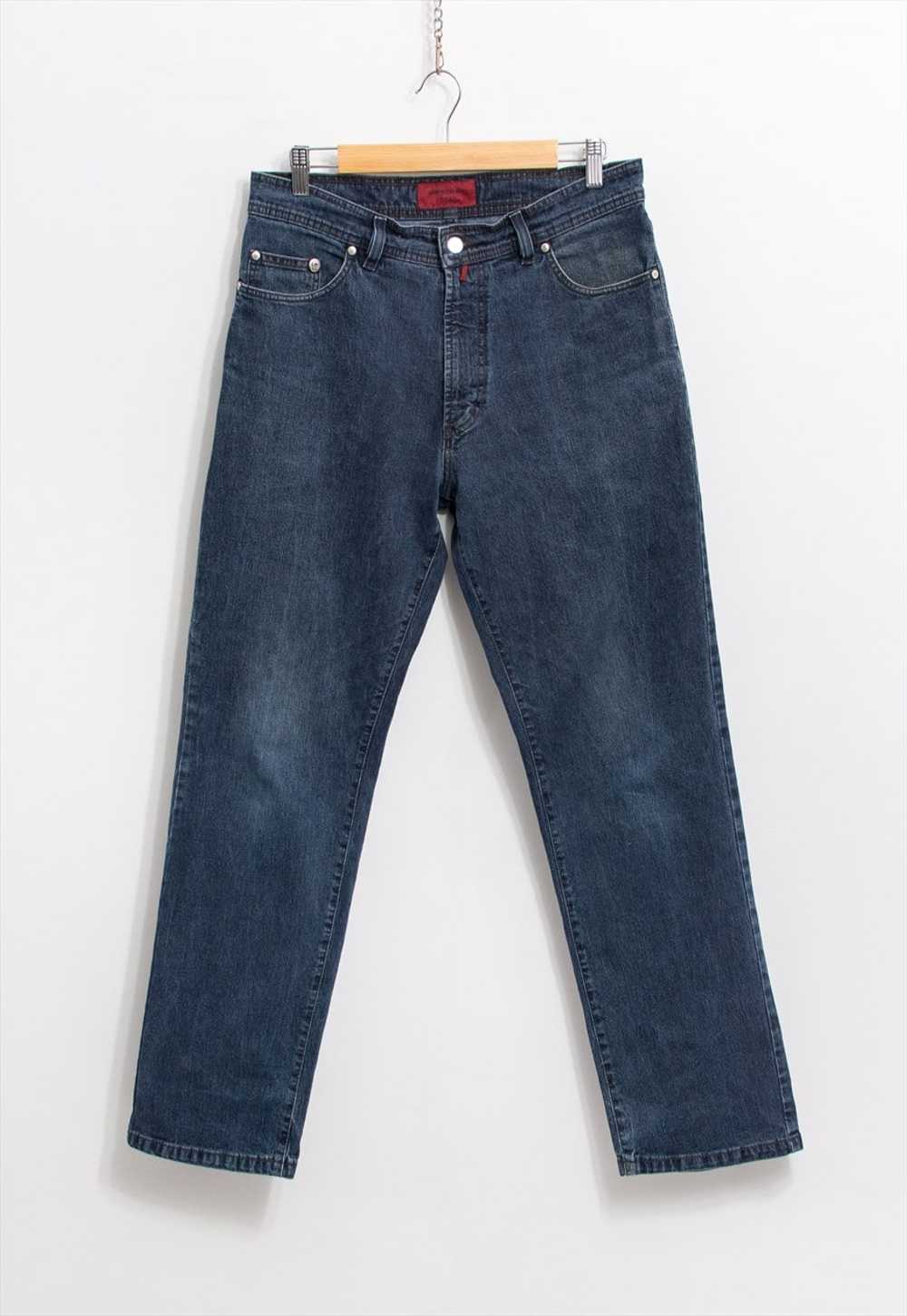 Pierre Cardin jeans vintage in blue denim men W34… - image 2