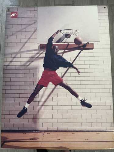 Nike Michael Jordan Nike Air Vintage Poster *RARE*