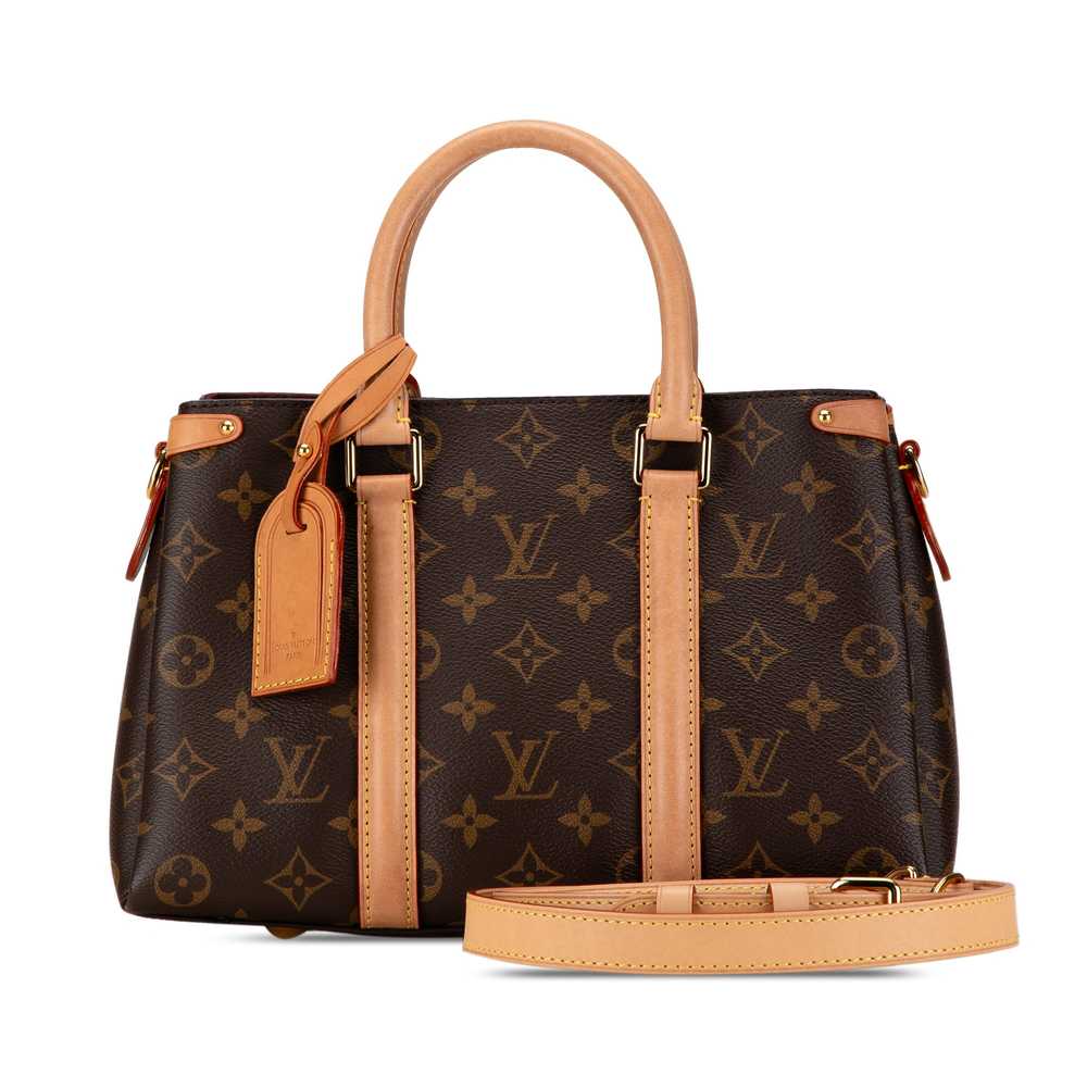 Brown Louis Vuitton Monogram Soufflot BB Satchel - image 12