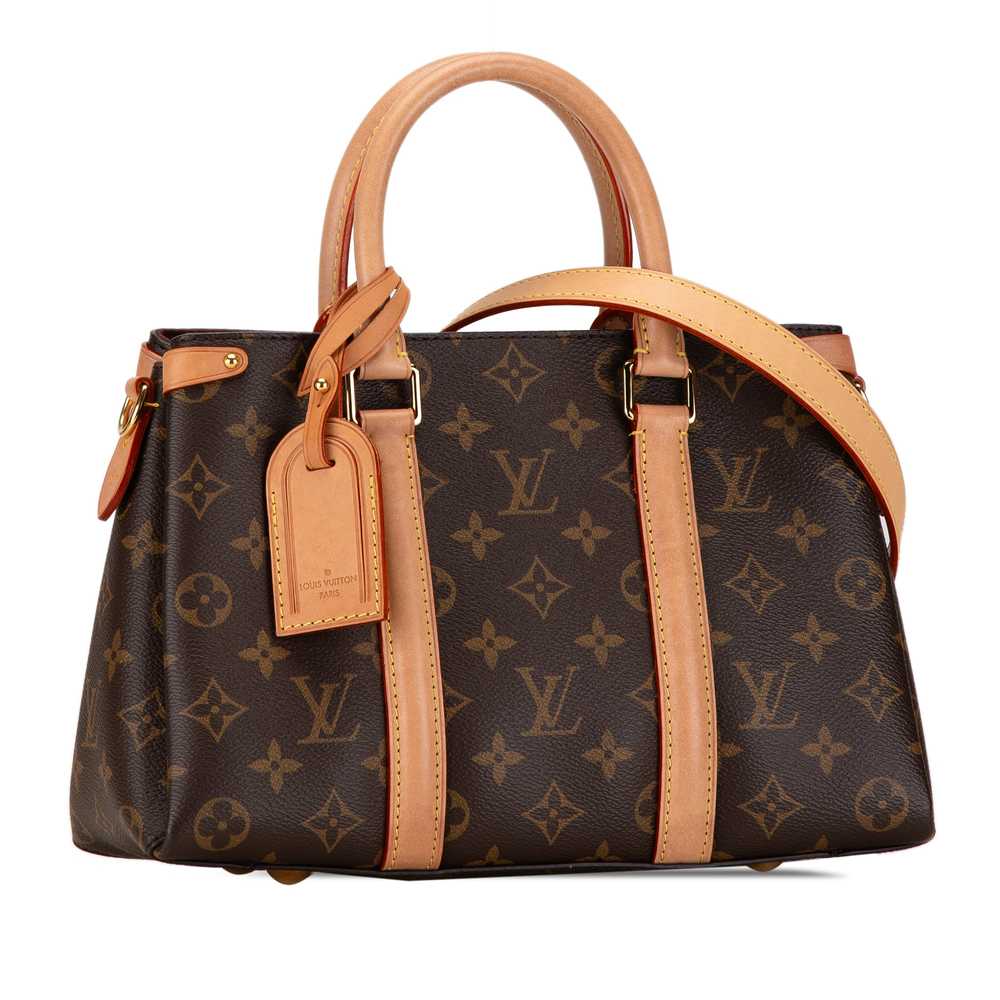 Brown Louis Vuitton Monogram Soufflot BB Satchel - image 2