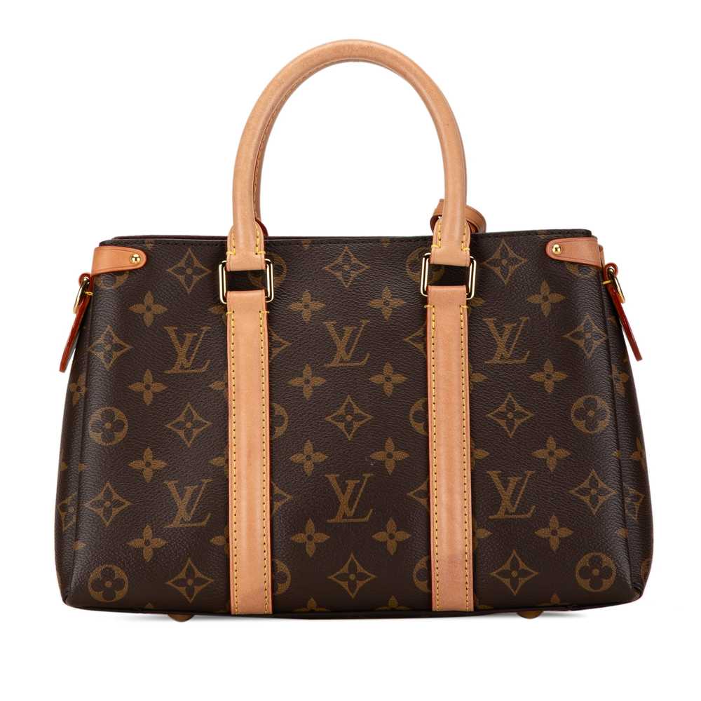 Brown Louis Vuitton Monogram Soufflot BB Satchel - image 3