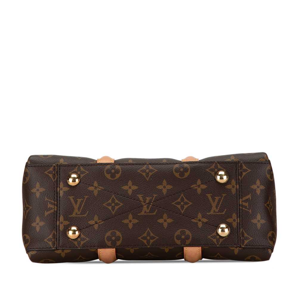 Brown Louis Vuitton Monogram Soufflot BB Satchel - image 4