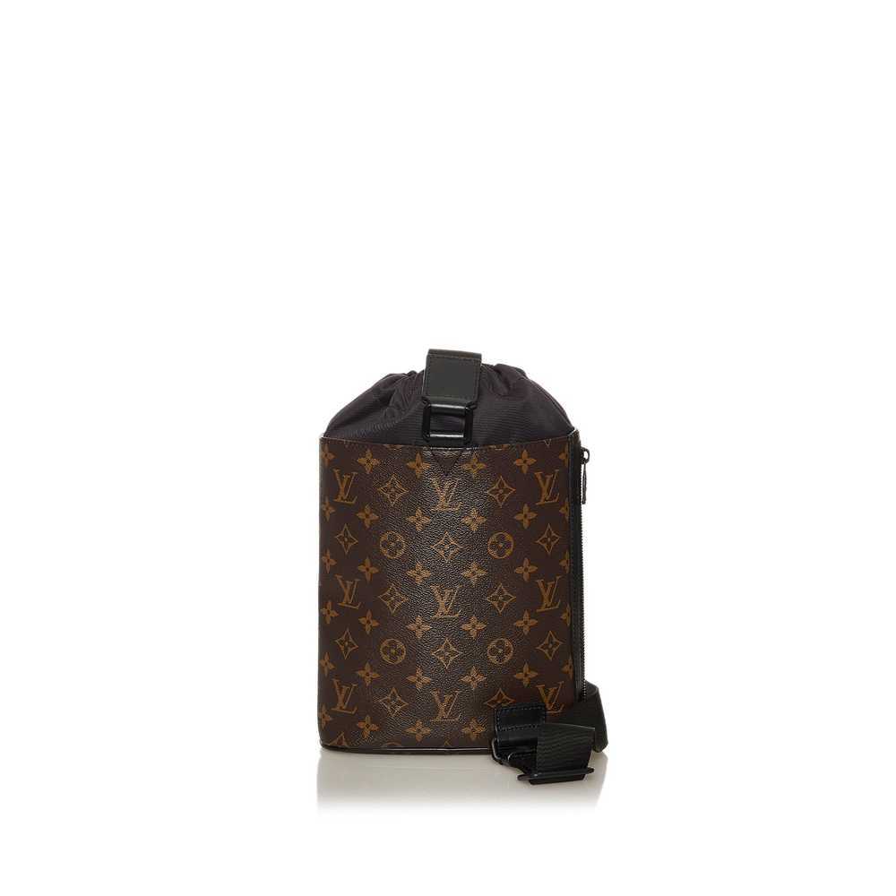 Brown Louis Vuitton Monogram Chalk Sling Bag Back… - image 3