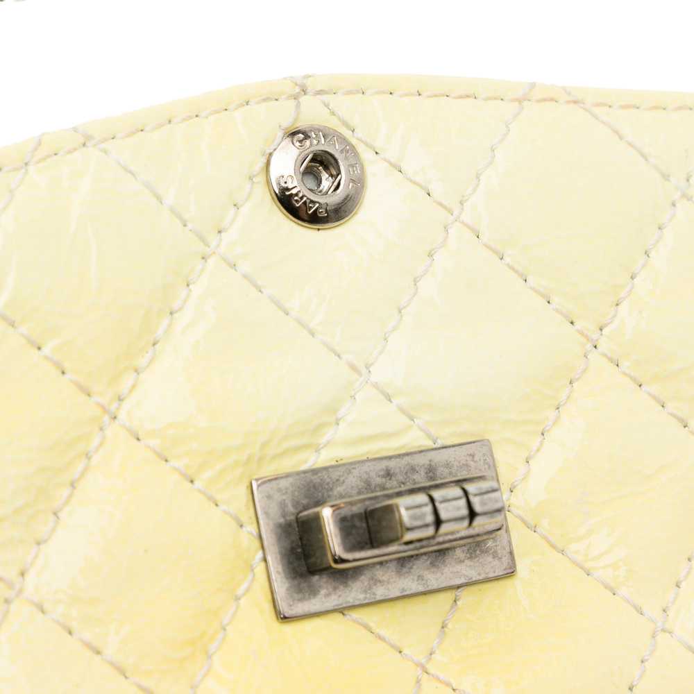 Yellow Chanel Mini Reissue Patent Flap Crossbody … - image 10