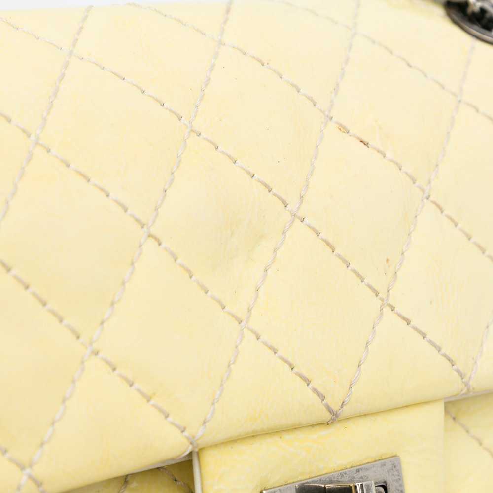 Yellow Chanel Mini Reissue Patent Flap Crossbody … - image 11