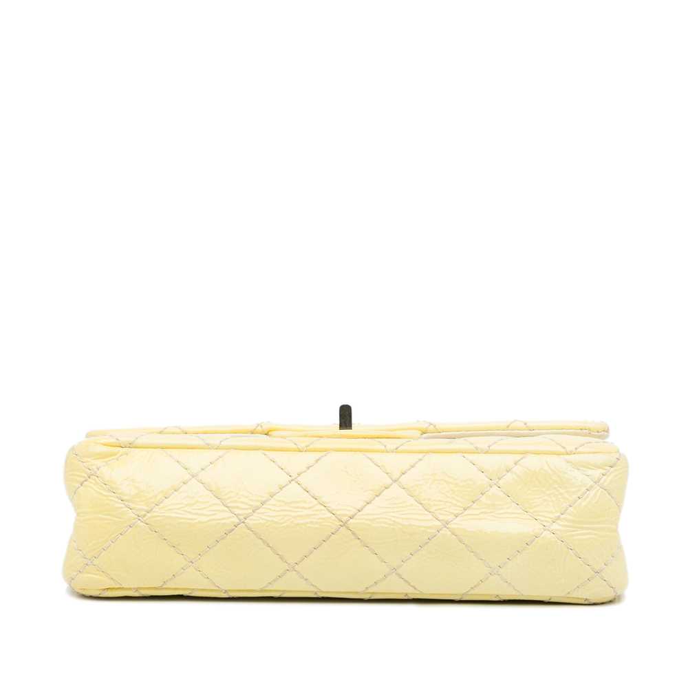 Yellow Chanel Mini Reissue Patent Flap Crossbody … - image 5